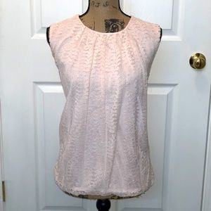 Light Pink lace tank top